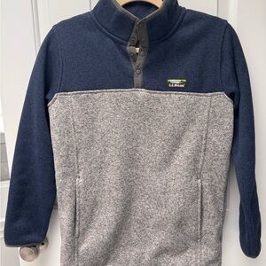 L.L. Bean Blue and Gray pullover